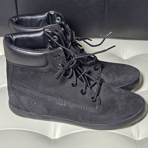 Black Timberlands Size 9.5 women